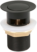 Iddis Донный клапан Slide SLIB000i88 черный матовый